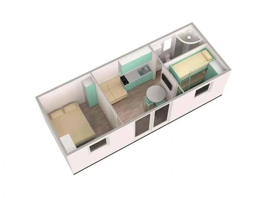 Sand & Relax Privlaka - Mobile Home Gloria Kroatien
